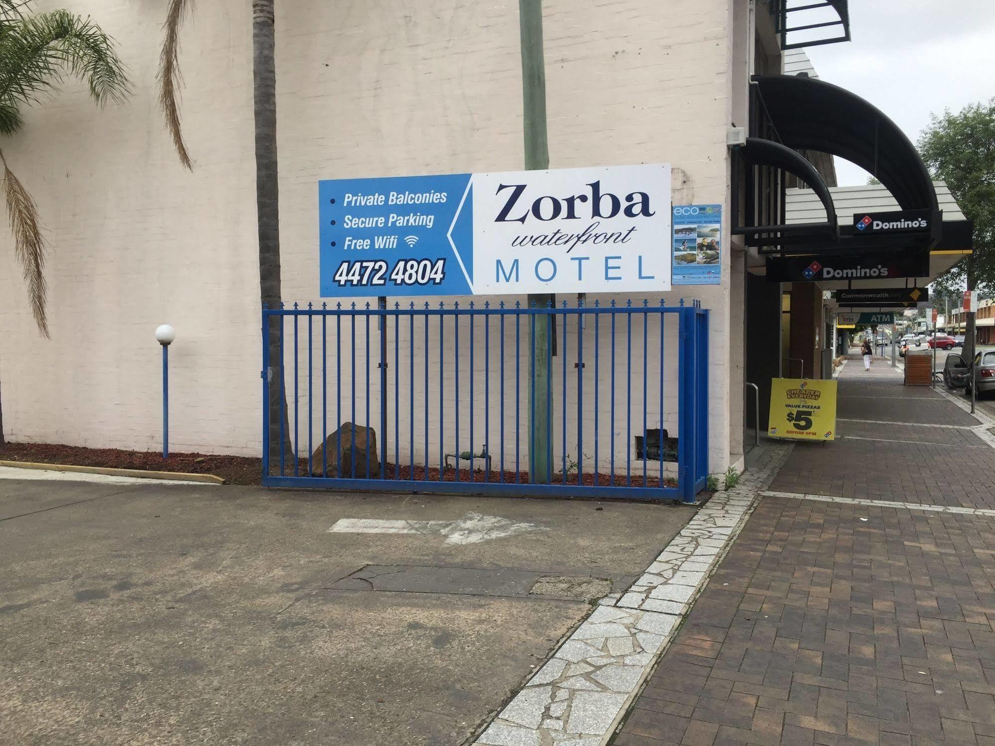 Zorba Waterfront Motel Batemans Bay Exterior foto